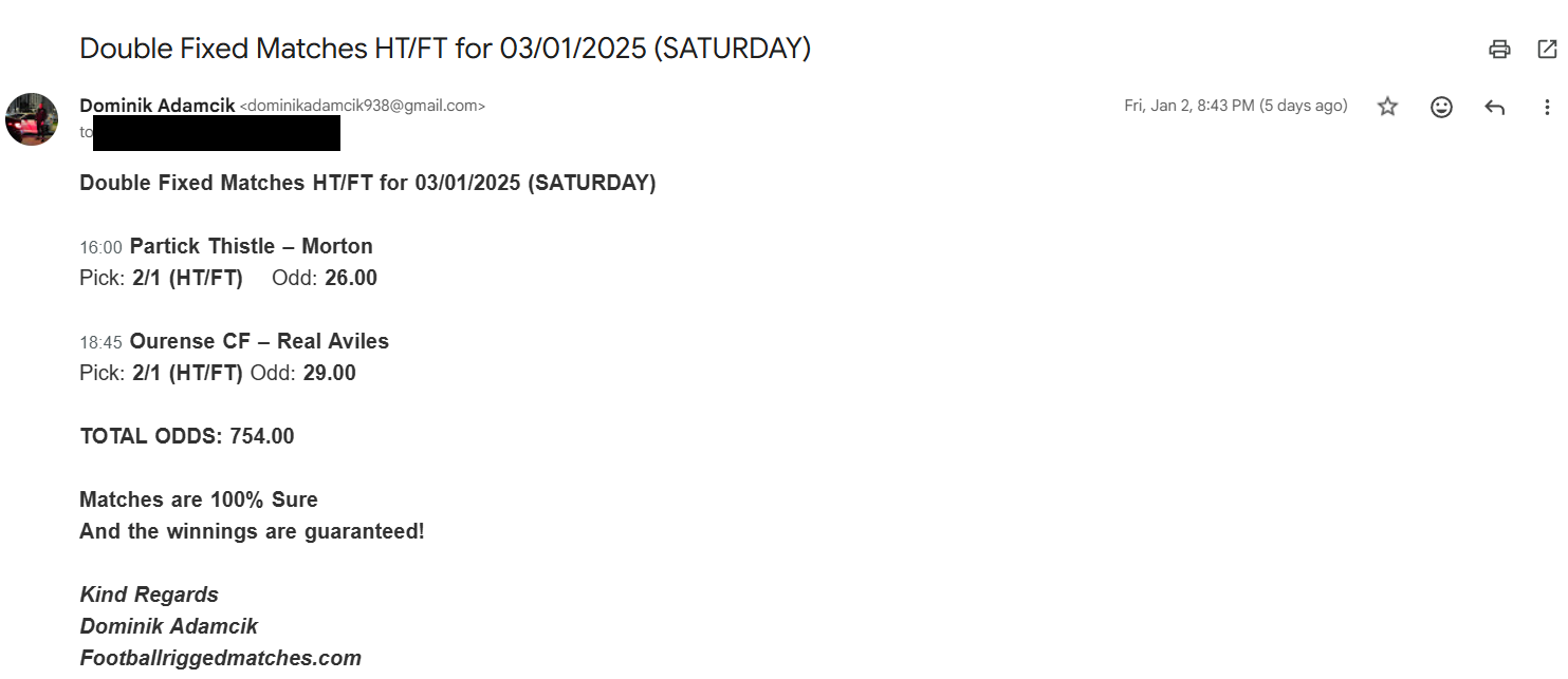 Best HT FT Fixed matches