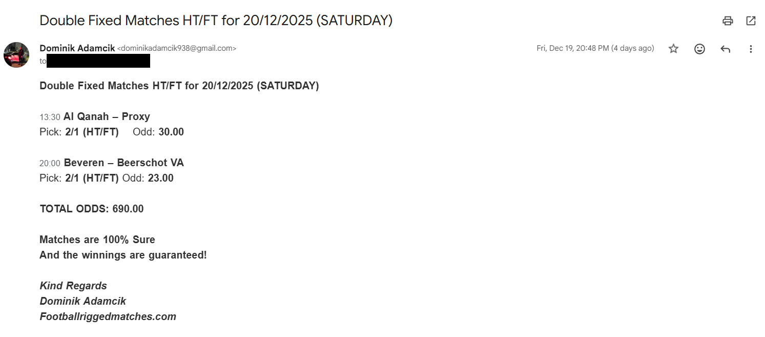 Best HT FT Rigged Games