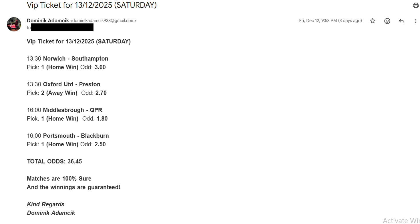 Best Rigged Combined Matches