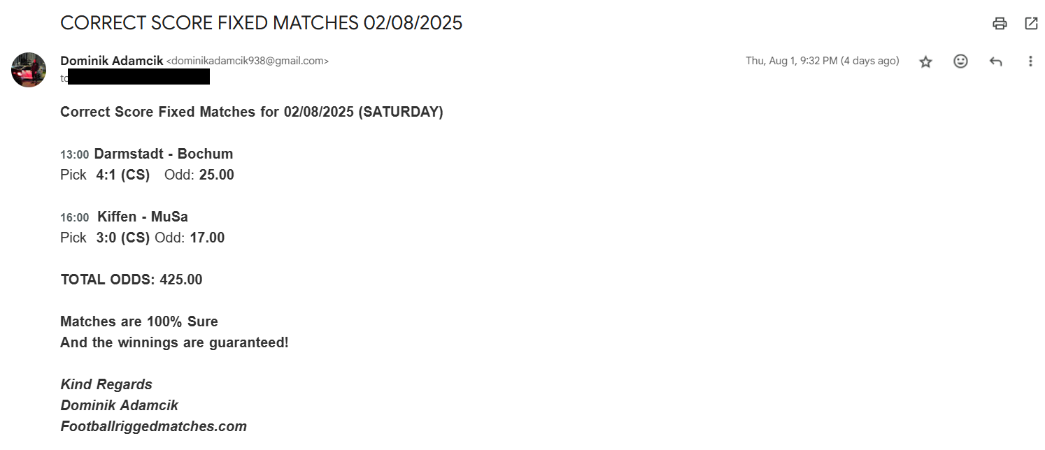 CS Sure Fixed Matches