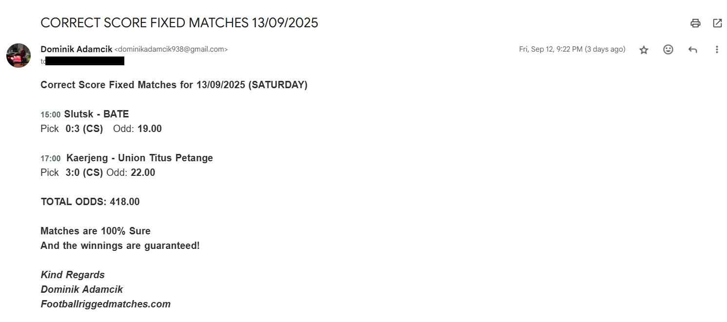 Fixed CS Matches Weekly