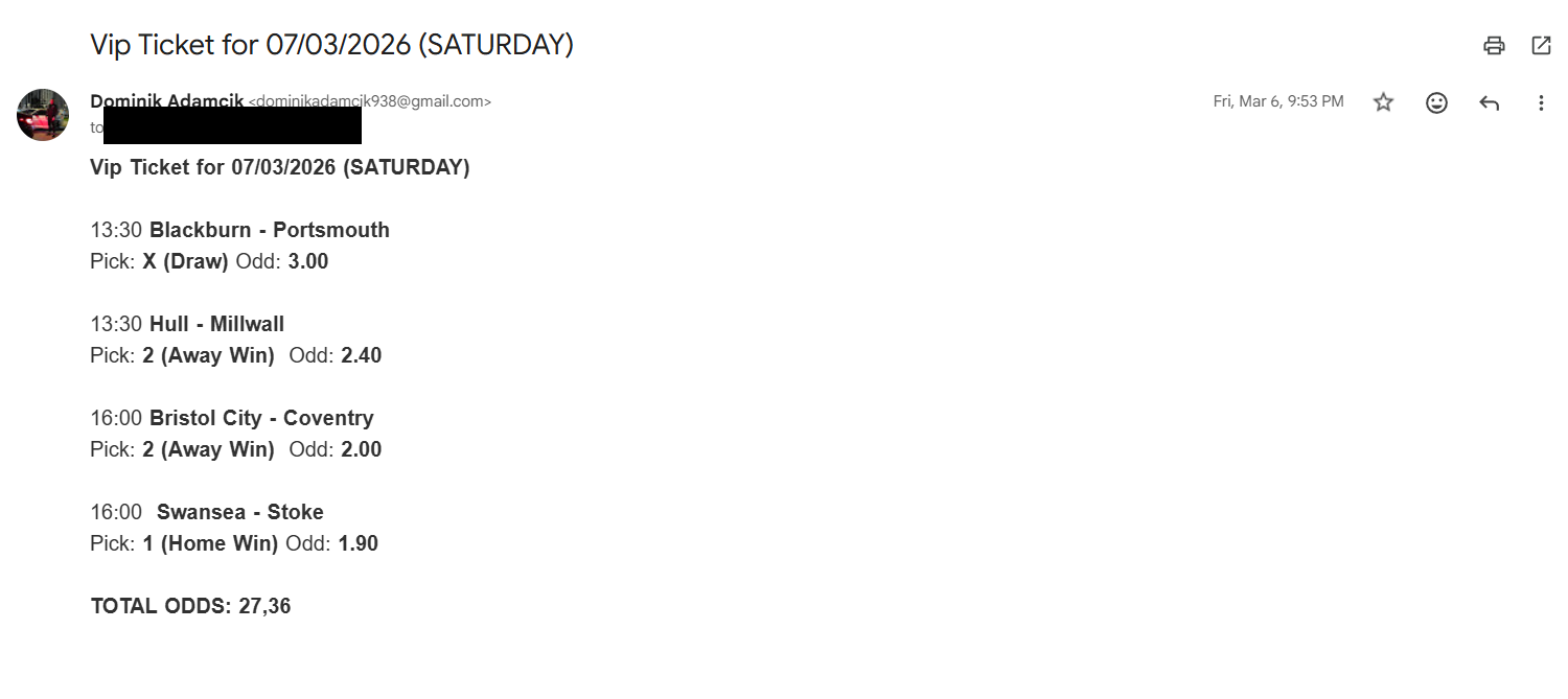 Vip Rigged Combined Matches